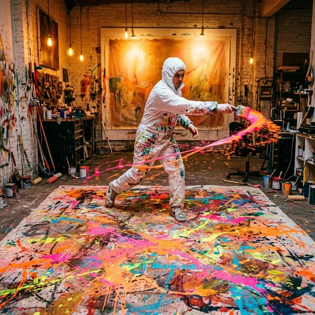 Actionpainting Vorschau